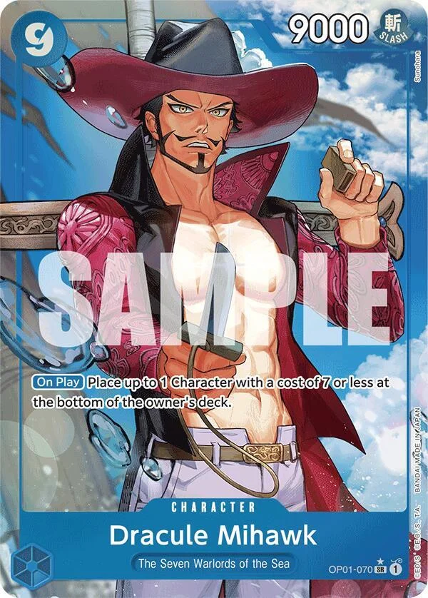Dracule Mihawk, Premium Booster -The Best- OP01-070