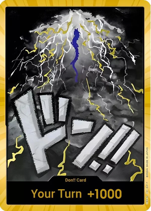 DON!! Card, Premium Booster -The Best- DON!!