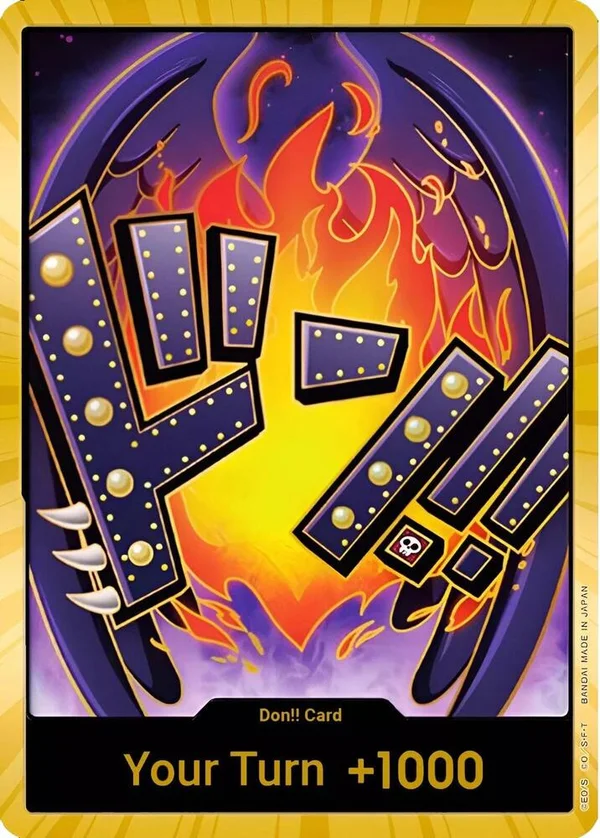 DON!! Card, Premium Booster -The Best- DON!!