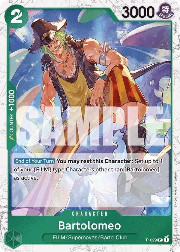 Bartolomeo, Premium Booster -The Best- P-029