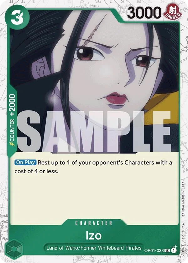 Izo, Premium Booster -The Best- OP01-033