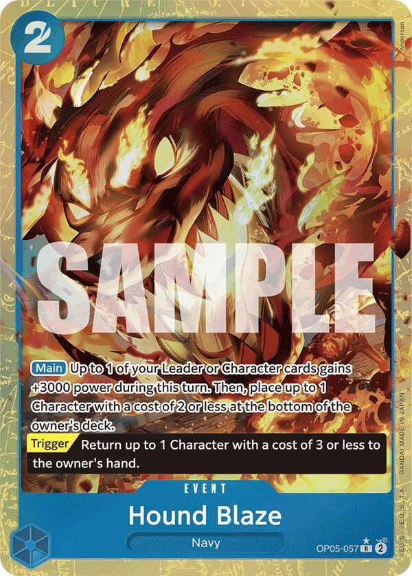 Hound Blaze, Premium Booster -The Best- OP05-057
