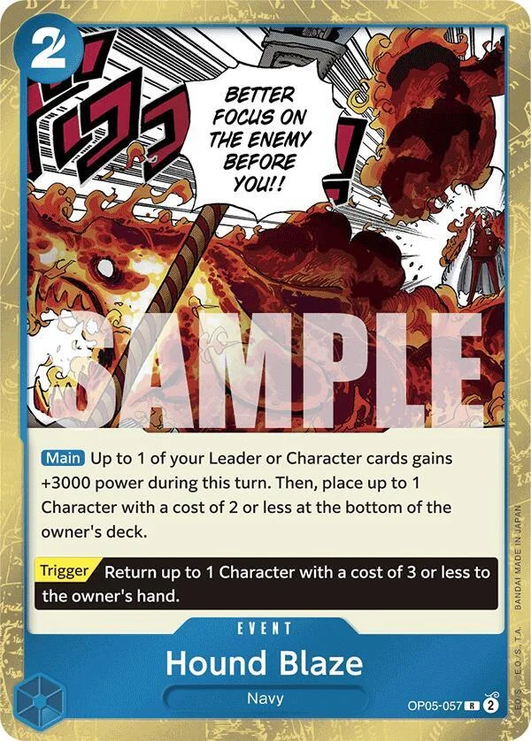 Hound Blaze, Premium Booster -The Best- OP05-057