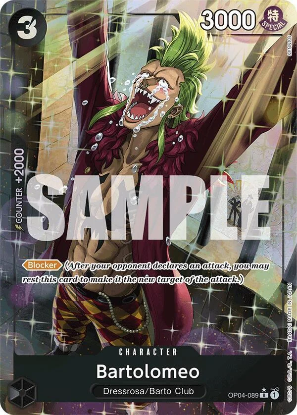 Bartolomeo, Premium Booster -The Best- OP04-089
