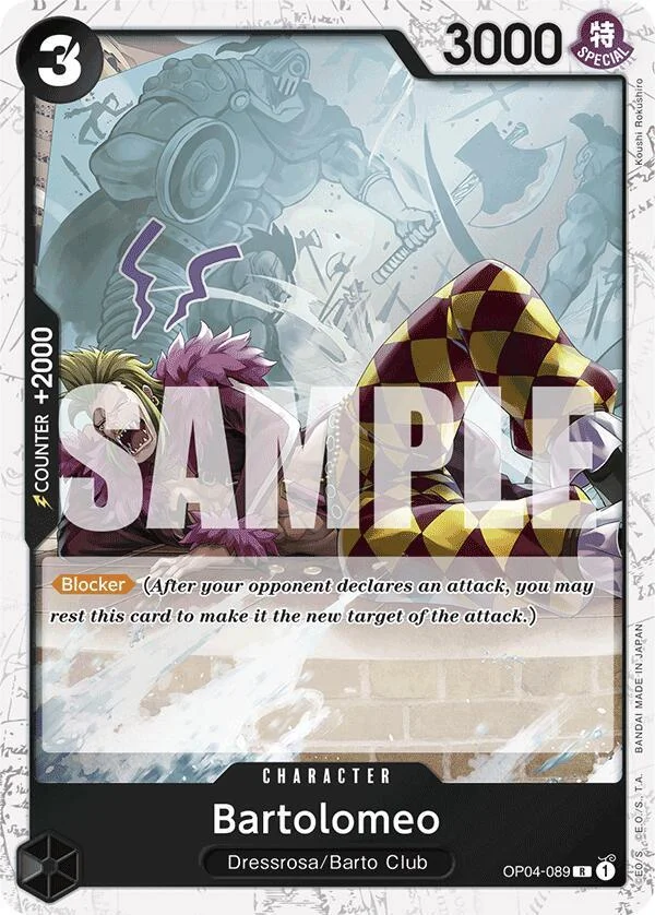 Bartolomeo, Premium Booster -The Best- OP04-089