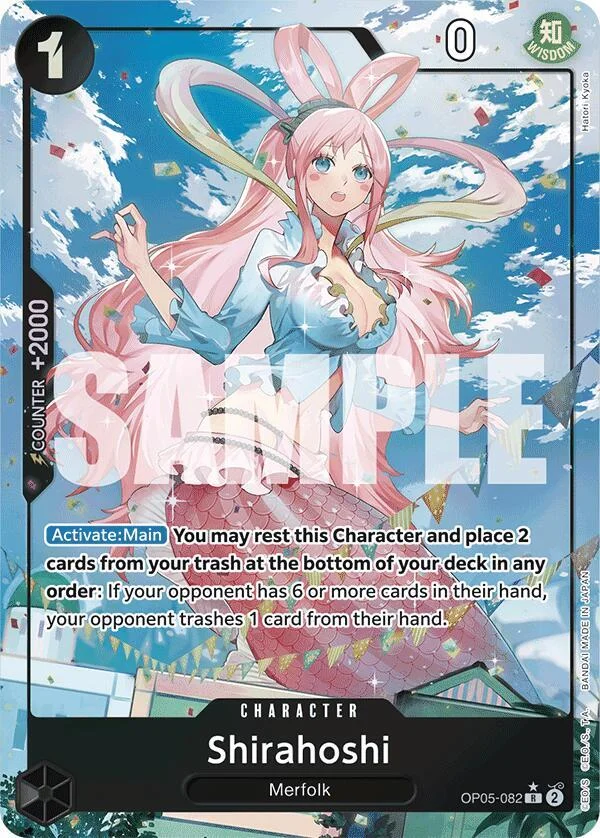 Shirahoshi, Premium Booster -The Best- OP05-082