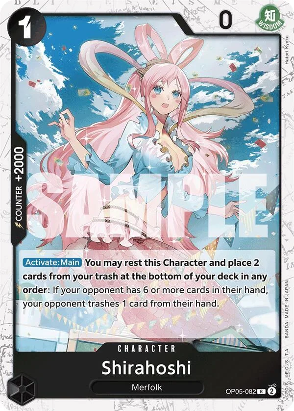 Shirahoshi, Premium Booster -The Best- OP05-082