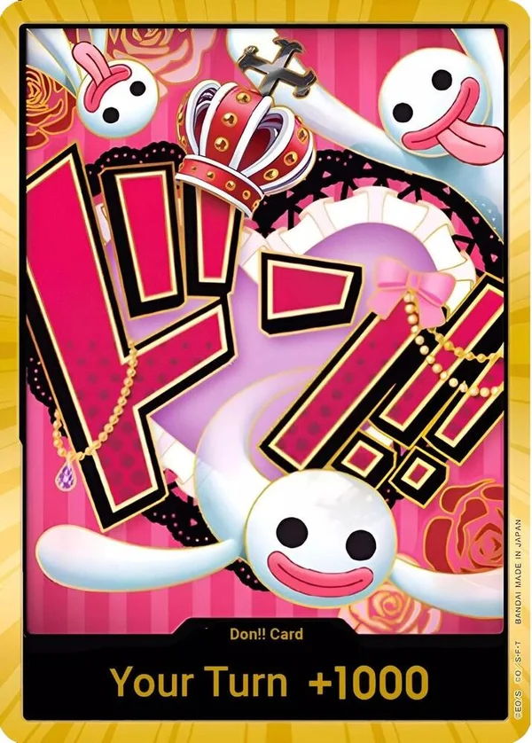 DON!! Card, Premium Booster -The Best- DON!!