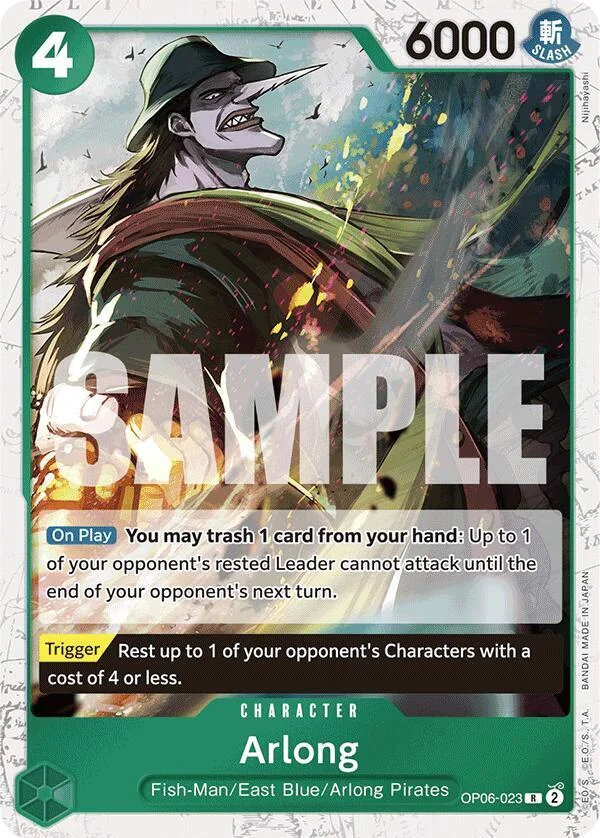 Arlong, Premium Booster -The Best- OP06-023