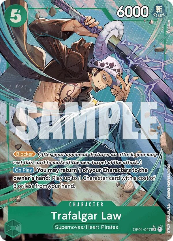 Trafalgar Law, Premium Booster -The Best- OP01-047