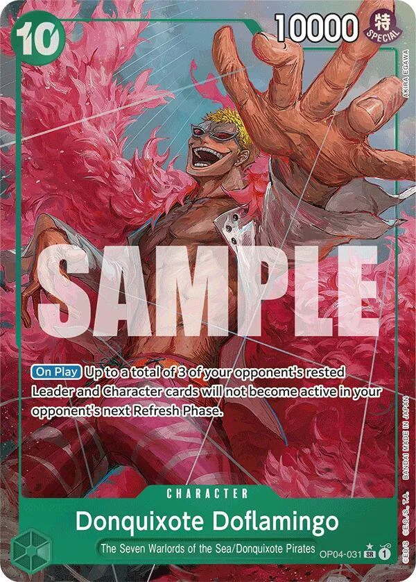 Donquixote Doflamingo, Premium Booster -The Best- OP04-031