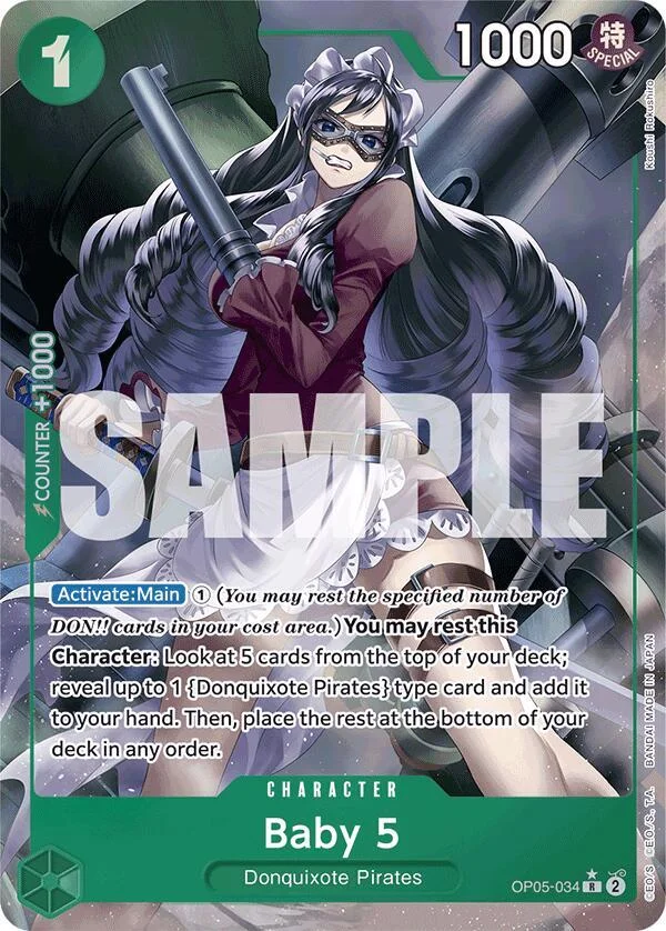 Baby 5, Premium Booster -The Best- OP05-034