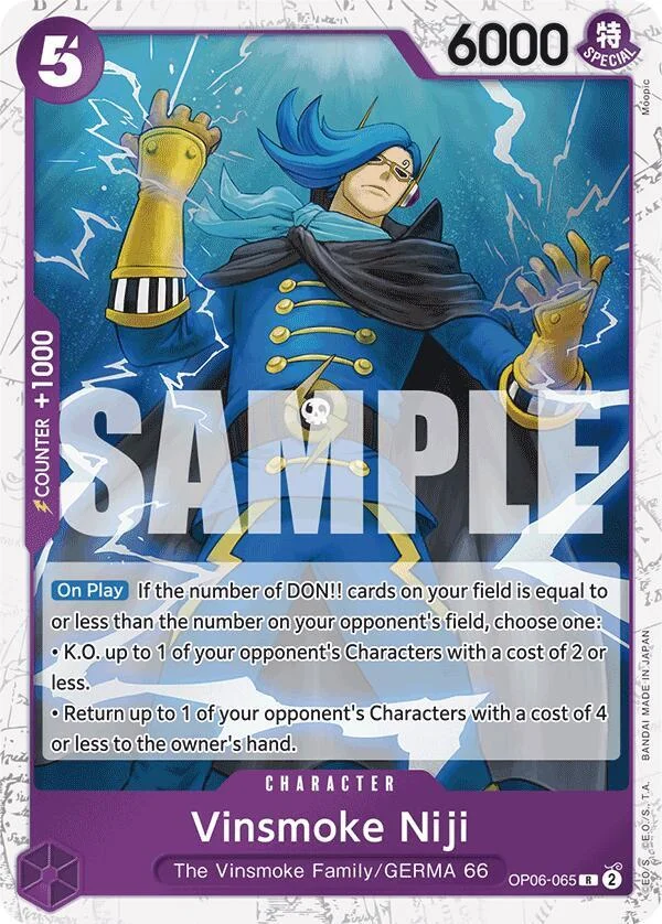 Vinsmoke Niji, Premium Booster -The Best- OP06-065