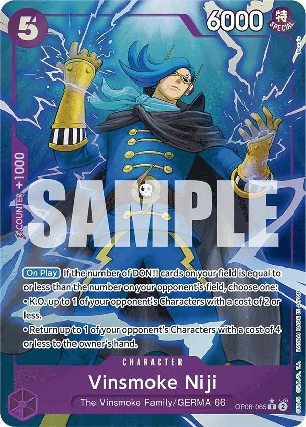 Vinsmoke Niji, Premium Booster -The Best- OP06-065
