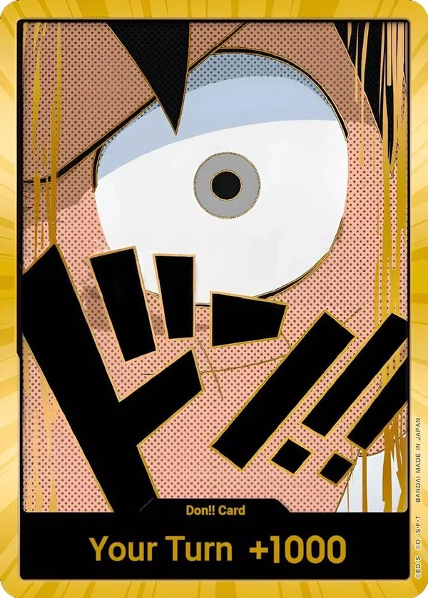 DON!! Card, Premium Booster -The Best- DON!!