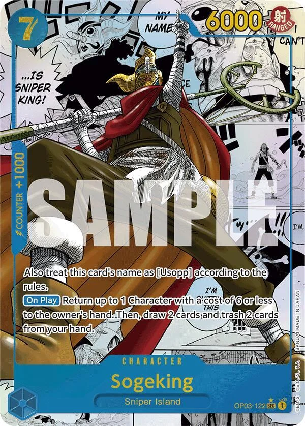 Sogeking, Premium Booster -The Best- OP03-122