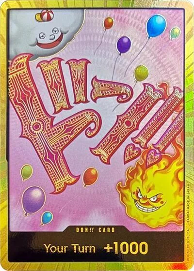 DON!! Card, Premium Booster -The Best- DON!!