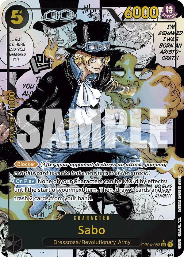 Sabo, Premium Booster -The Best- OP04-083