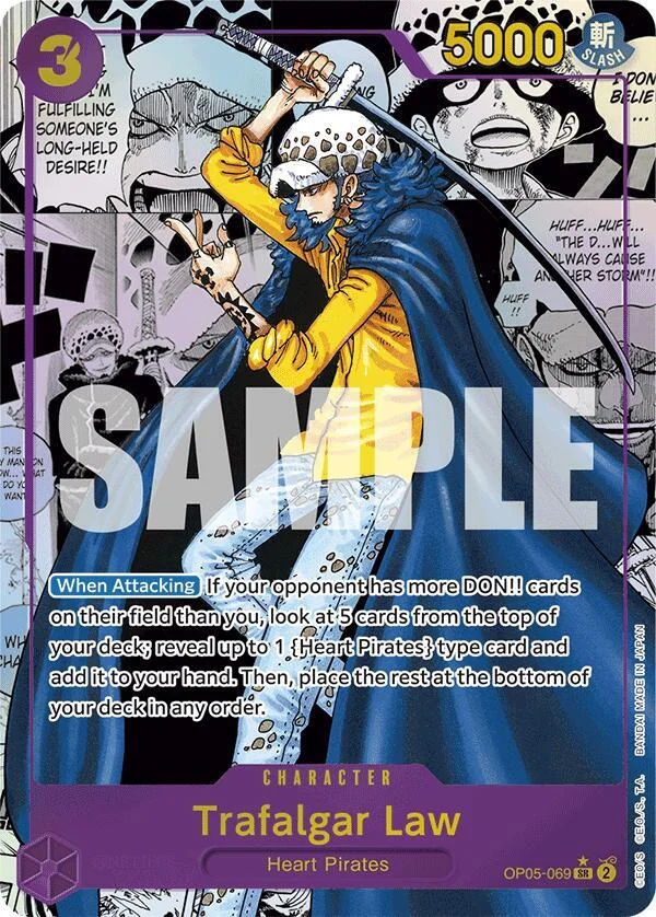 Trafalgar Law, Premium Booster -The Best- OP05-069