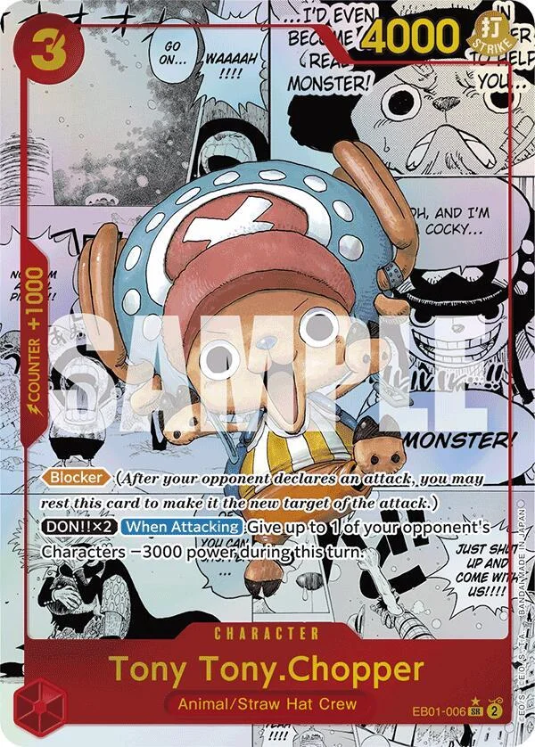 Tony Tony.Chopper, Premium Booster -The Best- EB01-006
