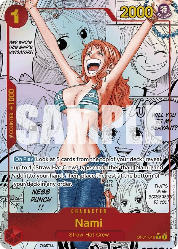 Nami, Premium Booster -The Best- OP01-016