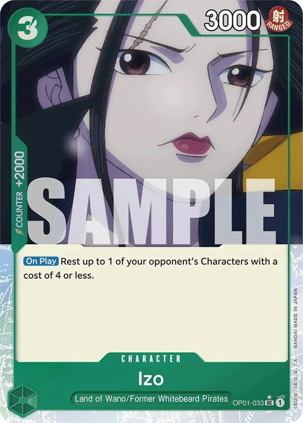 Izo, Premium Booster -The Best- OP01-033