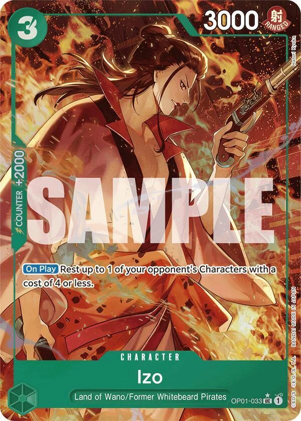 Izo, Premium Booster -The Best- OP01-033