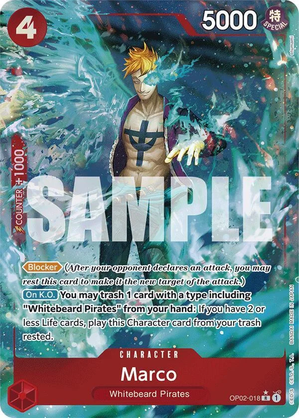 Marco, Premium Booster -The Best- OP02-018