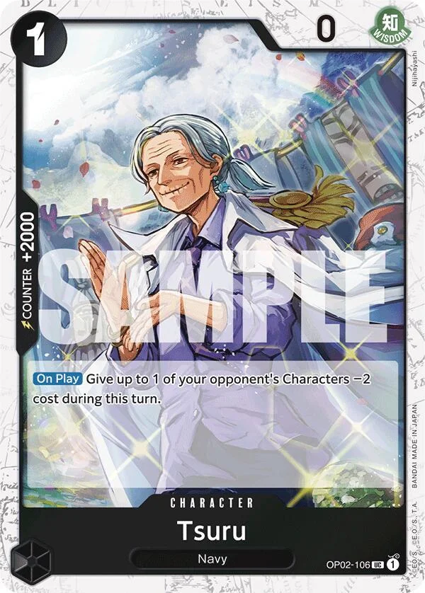 Tsuru, Premium Booster -The Best- OP02-106