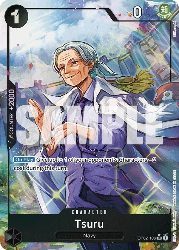 Tsuru, Premium Booster -The Best- OP02-106