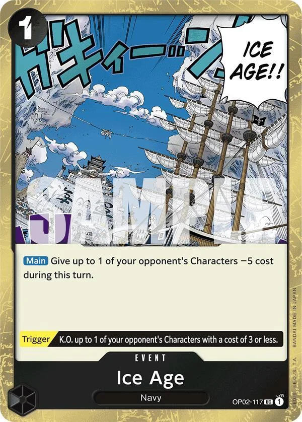 Ice Age, Premium Booster -The Best- OP02-117
