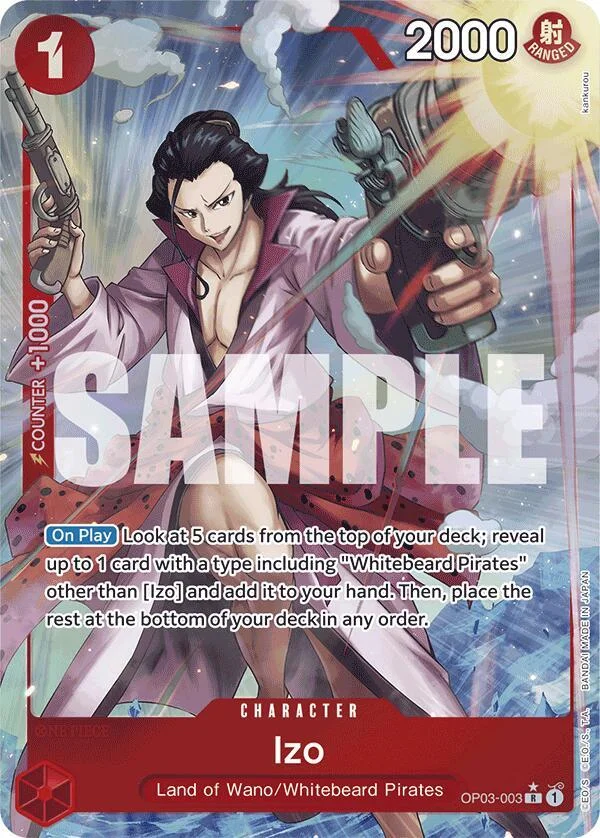 Izo, Premium Booster -The Best- OP03-003
