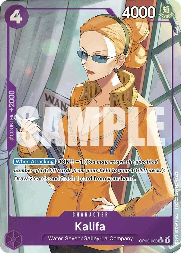 Kalifa, Premium Booster -The Best- OP03-060