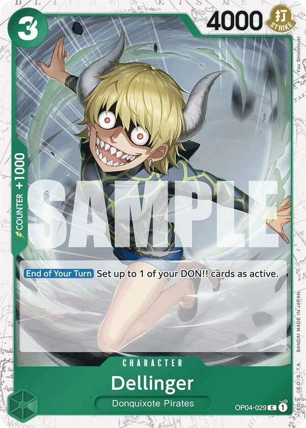 Dellinger, Premium Booster -The Best- OP04-029