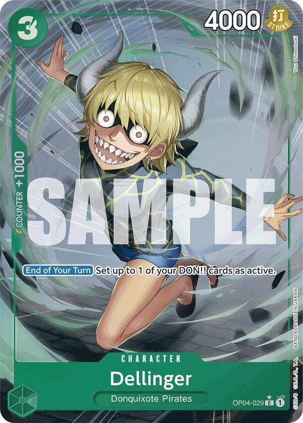 Dellinger, Premium Booster -The Best- OP04-029