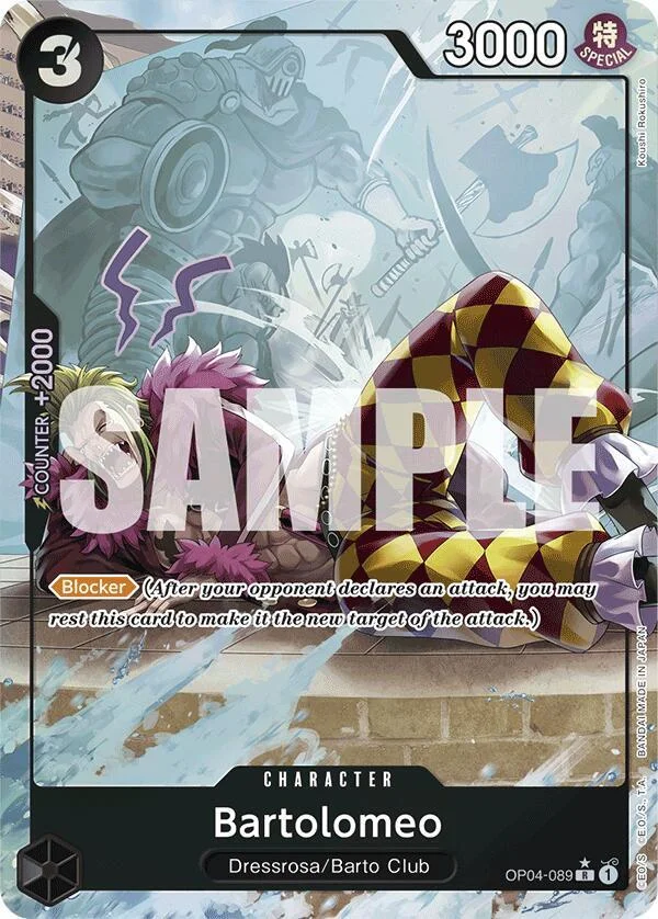 Bartolomeo, Premium Booster -The Best- OP04-089