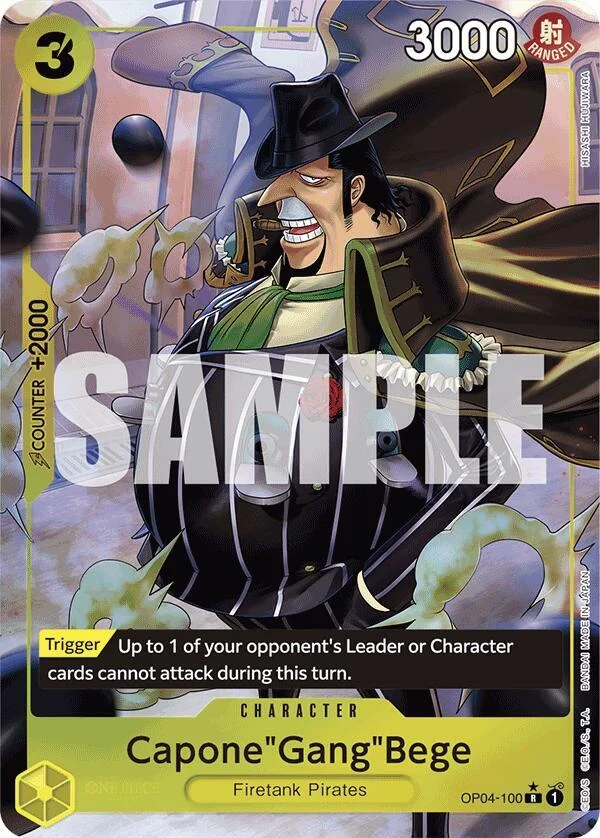 Capone"Gang"Bege, Premium Booster -The Best- OP04-100