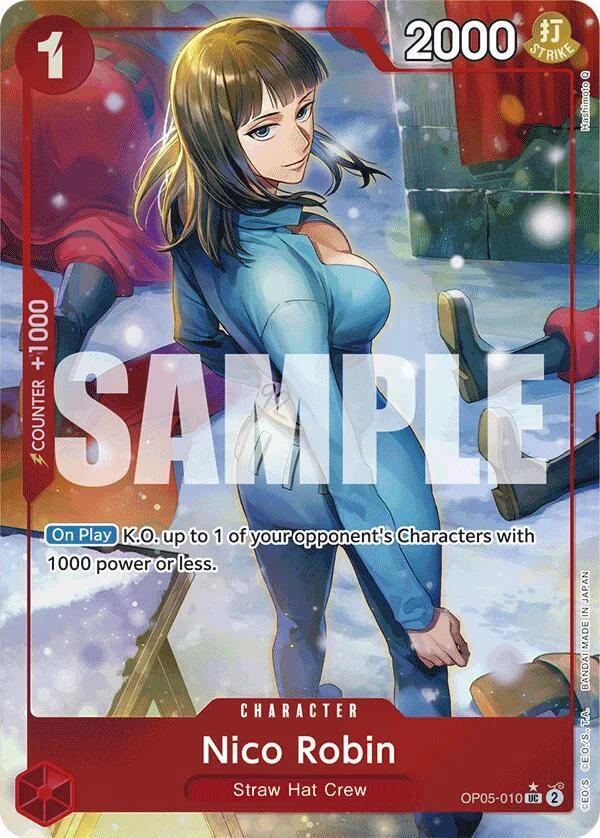 Nico Robin, Premium Booster -The Best- OP05-010
