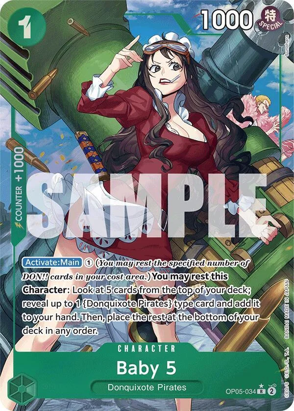 Baby 5, Premium Booster -The Best- OP05-034