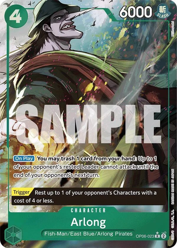 Arlong, Premium Booster -The Best- OP06-023