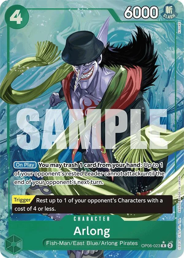 Arlong, Premium Booster -The Best- OP06-023