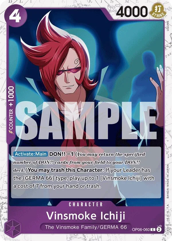 Vinsmoke Ichiji, Premium Booster -The Best- OP06-060