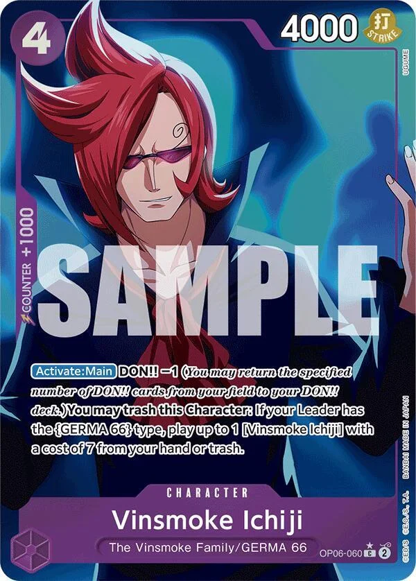 Vinsmoke Ichiji, Premium Booster -The Best- OP06-060