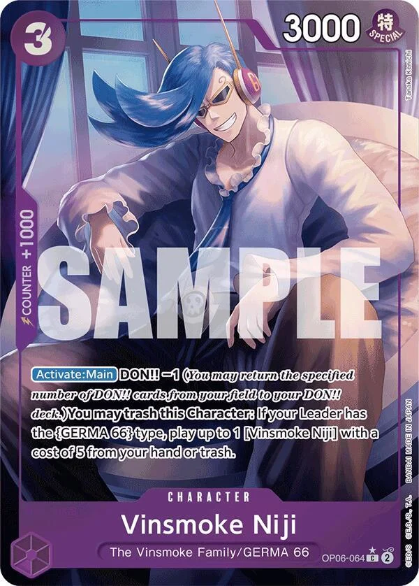 Vinsmoke Niji, Premium Booster -The Best- OP06-064