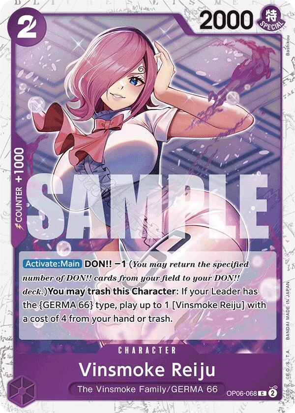 Vinsmoke Reiju, Premium Booster -The Best- OP06-068