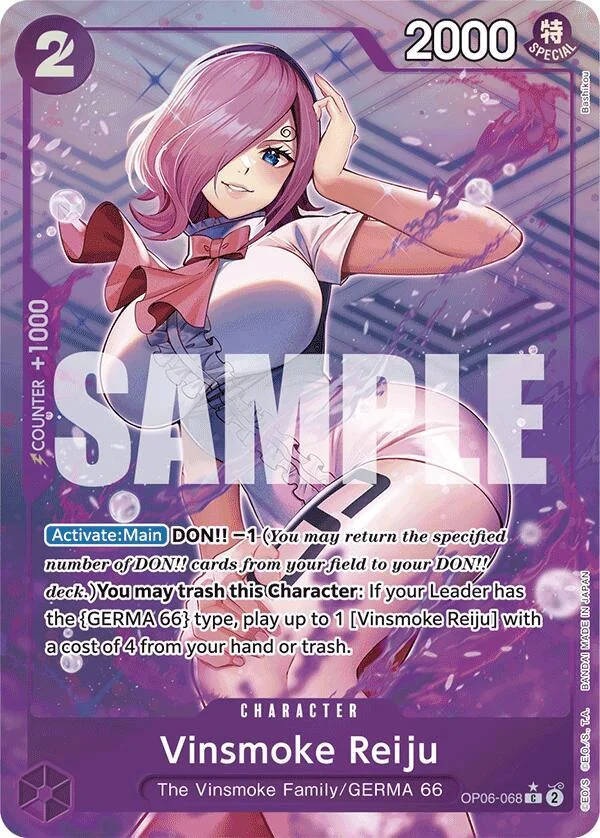 Vinsmoke Reiju, Premium Booster -The Best- OP06-068
