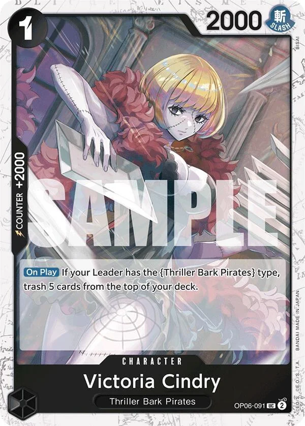 Victoria Cindry, Premium Booster -The Best- OP06-091
