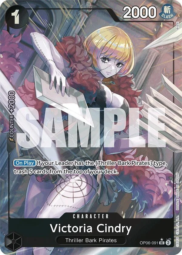 Victoria Cindry, Premium Booster -The Best- OP06-091