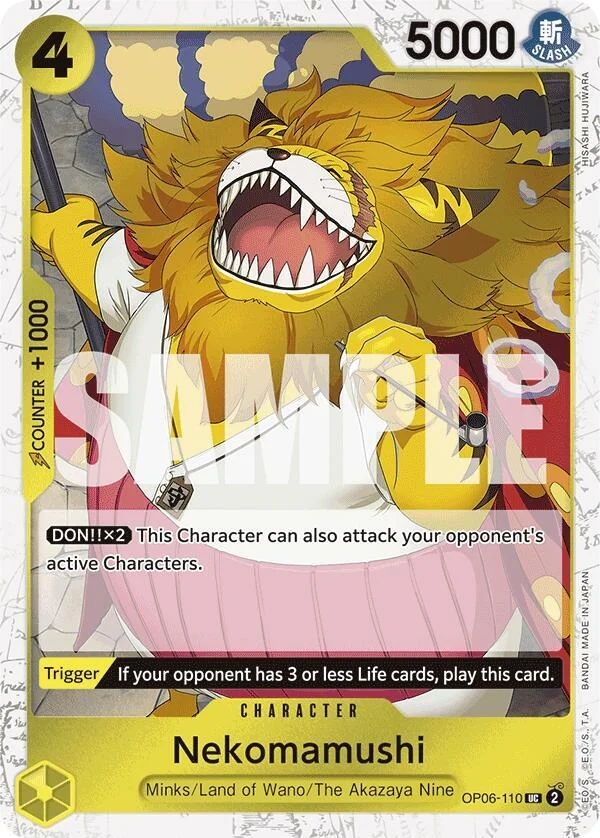 Nekomamushi, Premium Booster -The Best- OP06-110