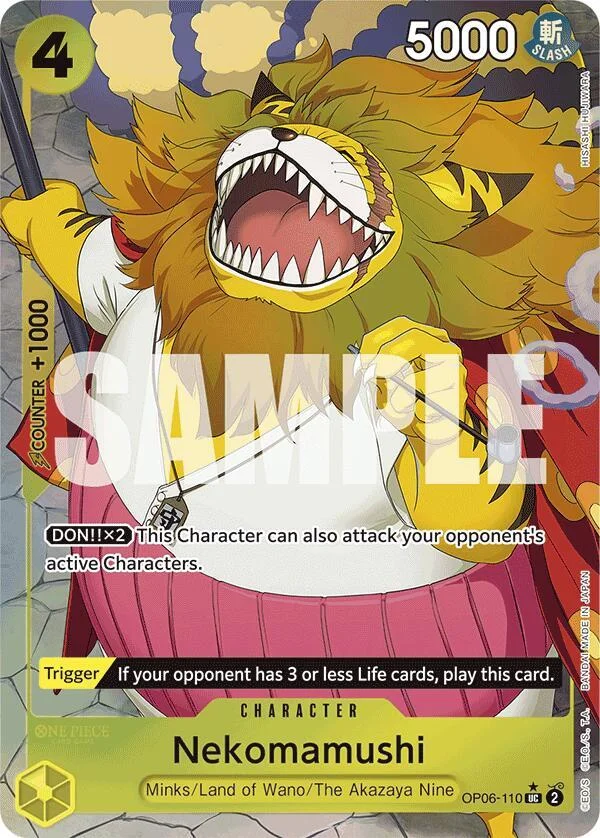 Nekomamushi, Premium Booster -The Best- OP06-110